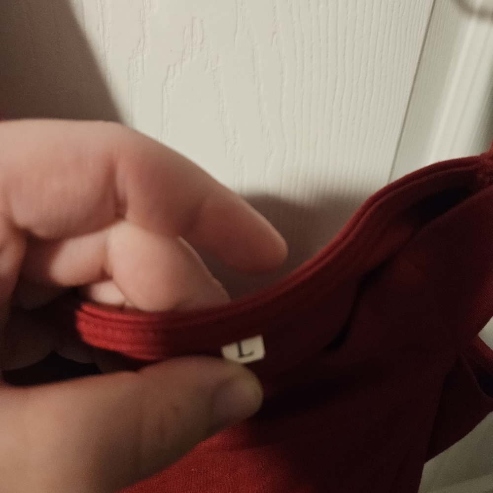Red Ruched Bodycon Cocktail Dress - Picture 2 of 4